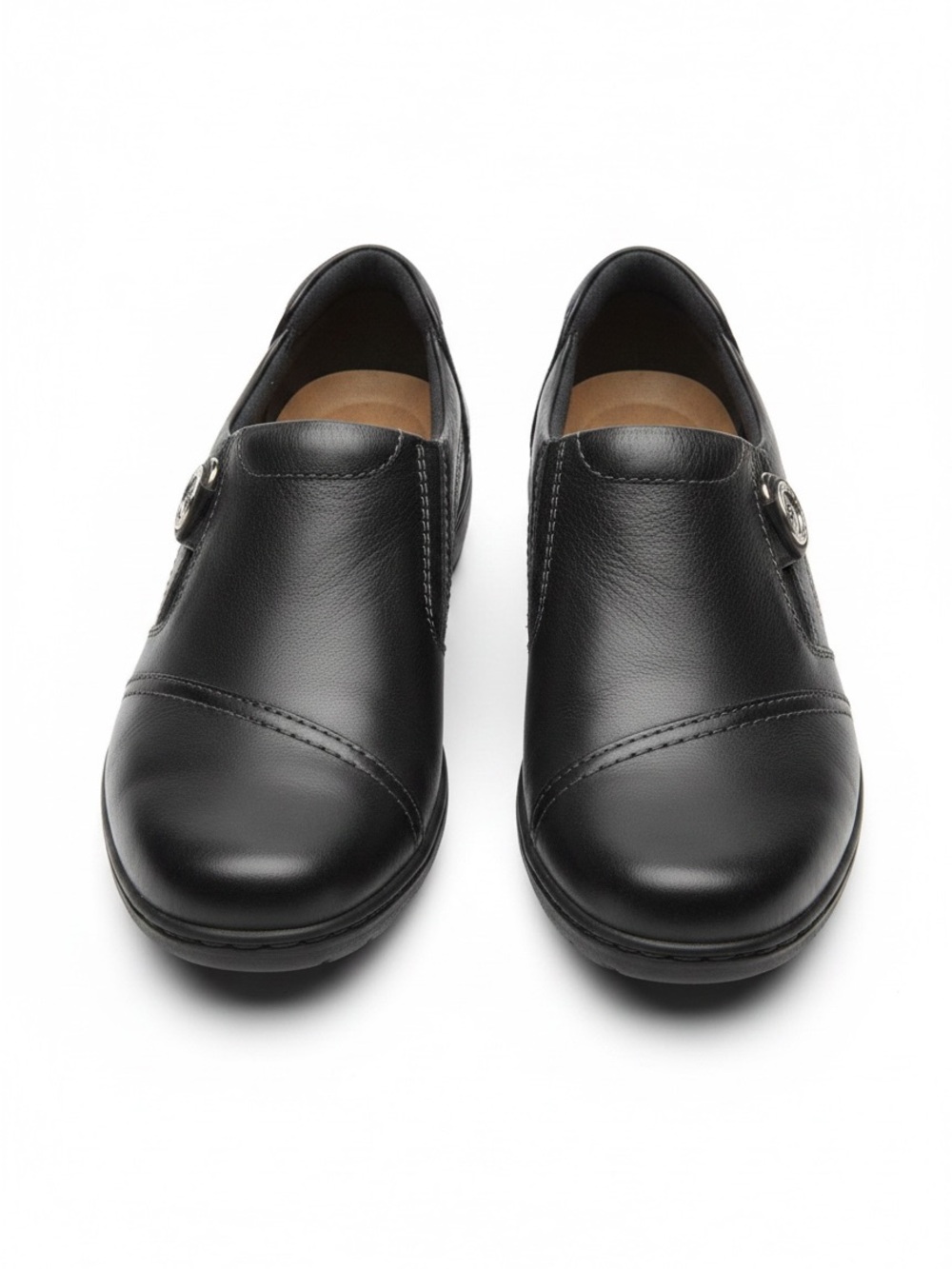 WOMEN'S CLARKS CARLEIGH RAY SLIP ON SHOES 9M New